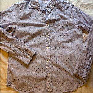 🚨2 for $12🚨Bluish-Gray Button-Down Shirt